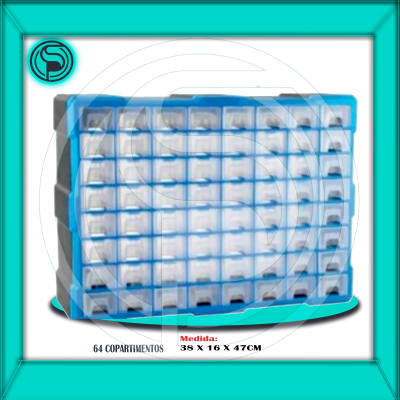 Organizador 64 Compartimientos