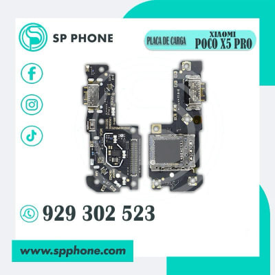 Placa de Carga Xiaomi Poco X5 Pro Original1