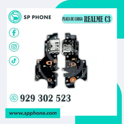 PLACA DE CARGA REALME C3 COPIA