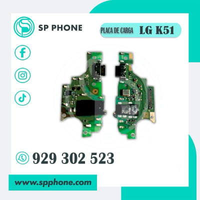 Placa de Carga Para LG K51 ORIGINAL1