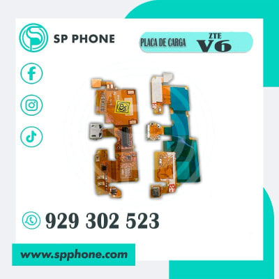 placa de carga ZTE V6 COPIA ALTA
