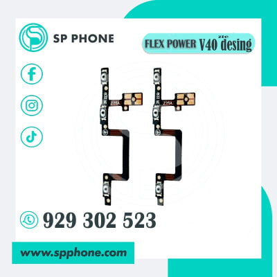 Flex Power Para ZTE V40 DESING1