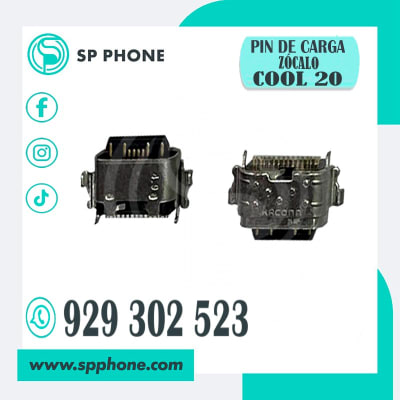PIN DE CARGA ZOCALO COOL1