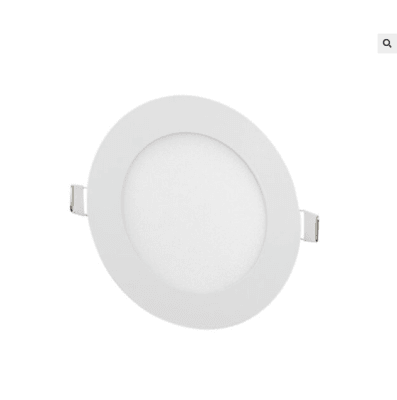 Panel Led 24W Redondo Embutido 170/58mm 4000K Luz Neutra