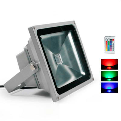 Proyector de Área 30W RGB con Control Remoto