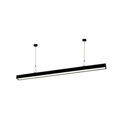 Lineal Negro 24W 5700K Luz Fria Económico (wt)