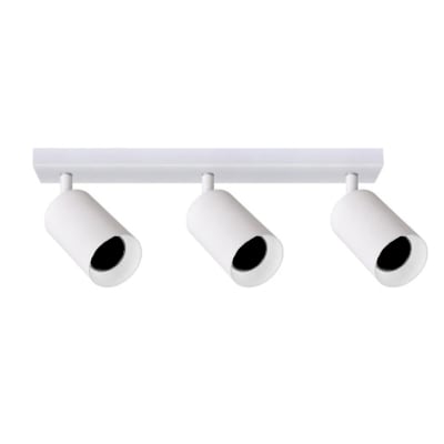Apliqué Porta Ampolleta GU10 de 3 Focos Blanco