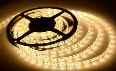 Cinta Led 12V 4040 7W/m IP20 60Led/m 3000K Luz Cálida 5mt