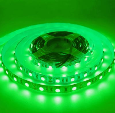 Cinta Led 12V 4040 7W/m IP20 60Led/m Verde 5mt