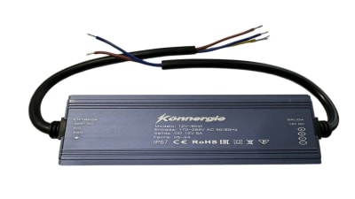 Fuente de Poder 12V 5A 60W IP67 Hermética (130x35x22mm) (kn)