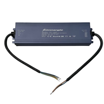 Fuente de Poder 12V 8.33A 100W IP67 Hermética (180x55x22mm)(kn)