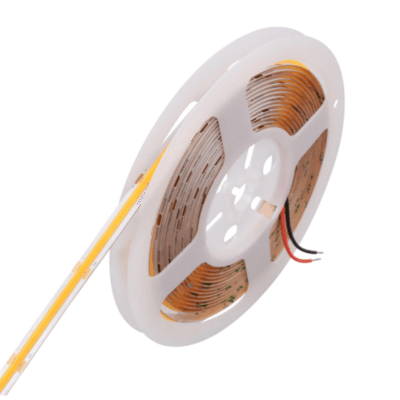 Cinta Led 12V COB 12W/m IP54 320Led/m 4000K Luz Neutra 5mt (wt)