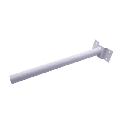 Brazo Soporte para Luminaria Pública Tubo Ø45mm Blanco