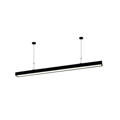 Lineal Led 27W Negro 4000K Luz Neutra 1180x70x40mm Económico (wt)