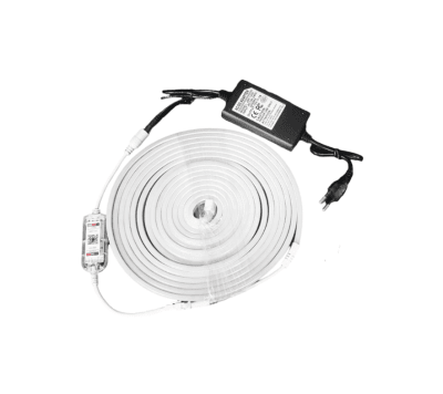 Neón Digital Led RGB 7W/m IP67 5mt con Control y Transformador