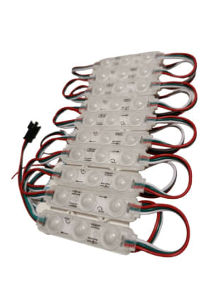 Tira 20 Módulo Digital ws2811 RGB 12V 1,6W IP65 170°