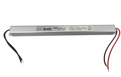 Fuente de Poder 12V 3A 36W Ultra Delgada (222x18x18mm)(wt)