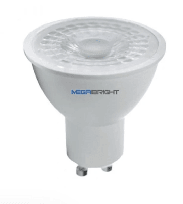 Ampolleta GU10 5,5W 38° 4000K Luz Neutra (tipo dicróico)