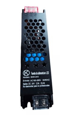 Fuente de Poder 24V 2,5A 60W HQ Compacta (kn)