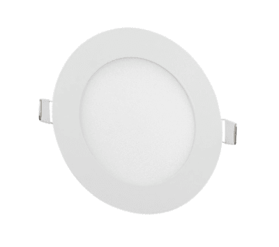 Panel Led 12W Redondo Embutido 170/158mm 6000K Luz Fría