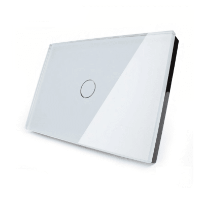Interruptor Wifi Touch Blanco 1 Botón (sin Neutro)