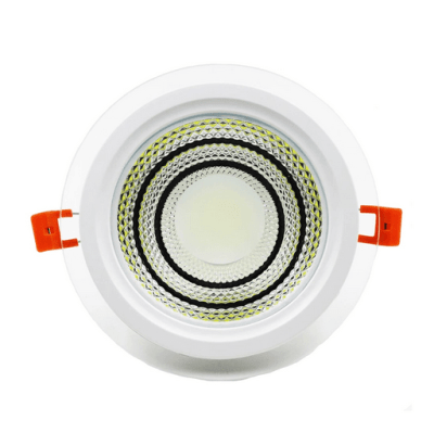 Panel Embutido Redondo Vidrio 6W 3000K 4000K 6000K
