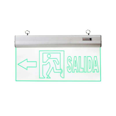 Señalética Transparente Flecha Izquierda (wd)