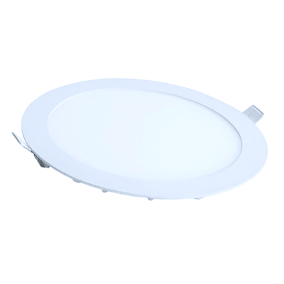 Panel Led 24W Embutido Redondo 4000K Luz Neutra