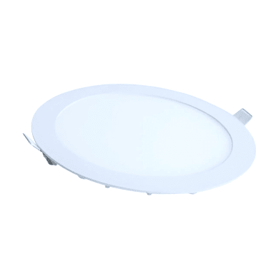 Panel Led 24W Embutido Redondo 170/158mm 3000K Luz Cálida
