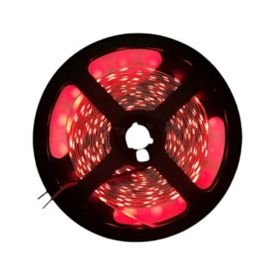 Cinta Led 12V 4040 7W/m IP20 60Led/m Rojo 5mt