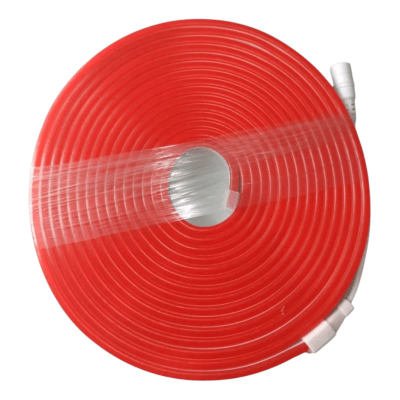 Cinta Led Neón 12V Rojo 5mt (blíster)
