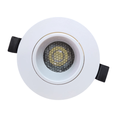 Focos Spot Embutido Antideslumbrante Porta GU10 Blanco (Caja 10und.)