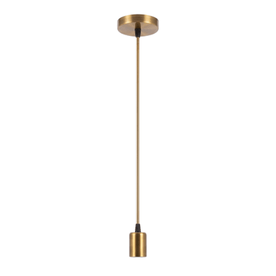Soquete Vintage Eco Bronce E27 con cable 1mt