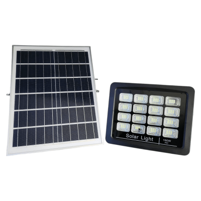 Proyector de Área  160W 6500K Luz Fría con Panel Solar independiente 3,2V 4x5000mAh