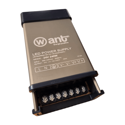 Fuente de Poder 24V 10A 240W IP44 Lluvia