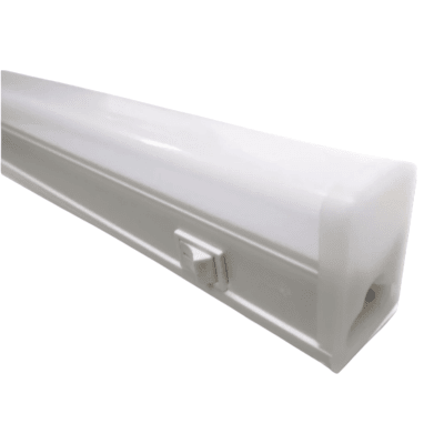Tubo Led T5 9W 60cm  6500K Luz Fría Con Interruptor y Con base (VL-T5F60W-F)