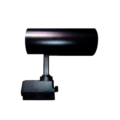 Foco Riel 20W Negro 1F 3000K Cálida Base Angosta kn