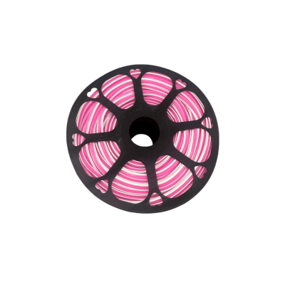 Funda Silicona Neón 2da Generación 6mm 5mt Rosa