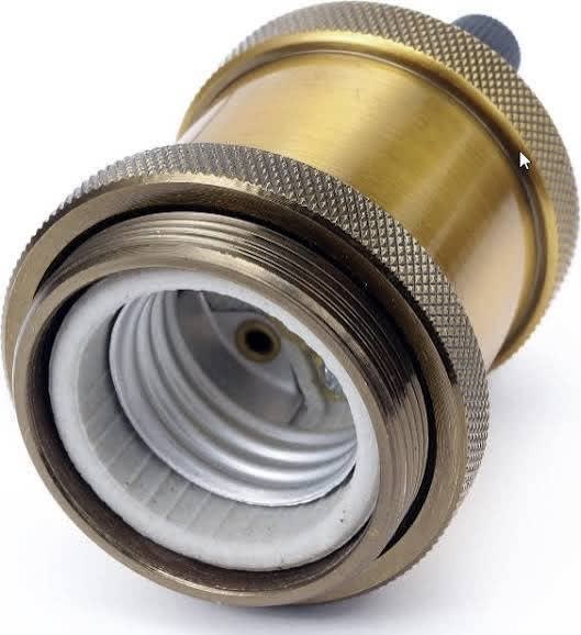 Soquete Vintage Dorado E27 cable 1mt3