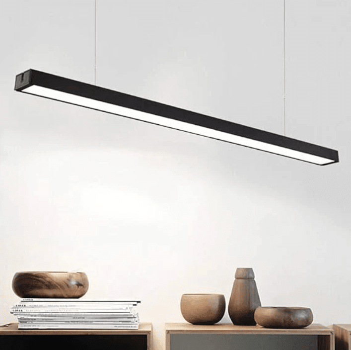 Lineal Negro 24W 5700K Luz Fria Económico (wt)3