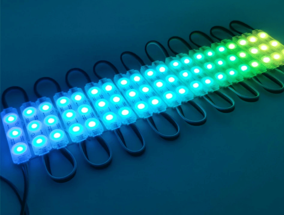 Tira 20 Módulo Digital ws2811 RGB 12V 1,6W IP65 170°3