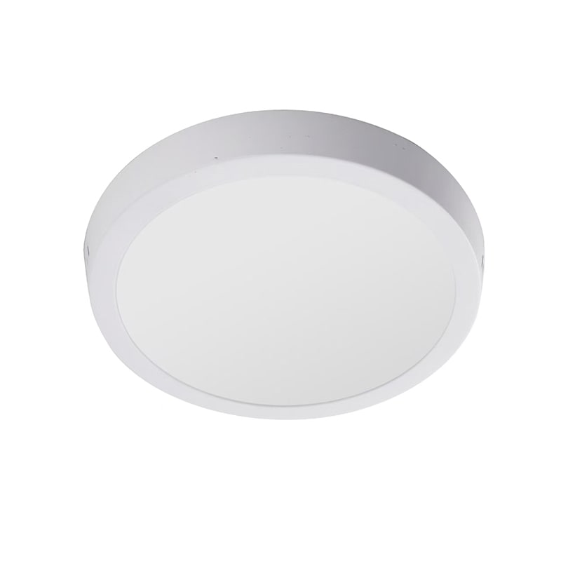Panel Led Eco Sobrepuesto Redondo SEC 12W 3000K Luz Cálida1