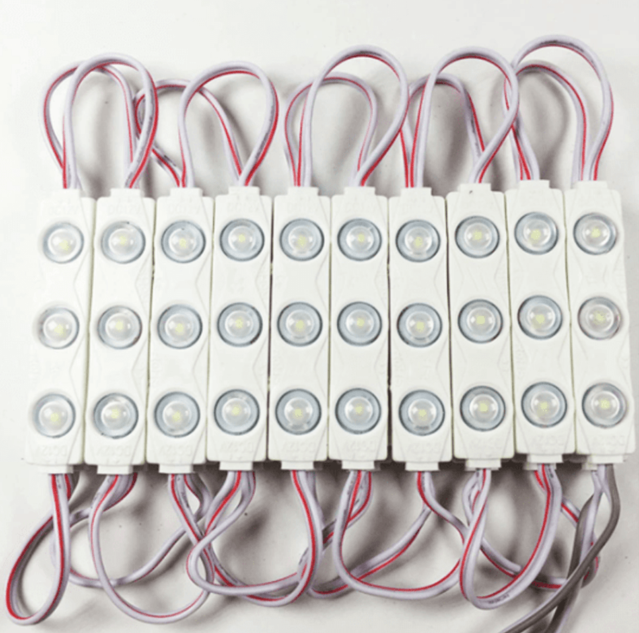 Tira de 20 Módulos Led 12V 1,2W 6500K Luz Fría (wt)2
