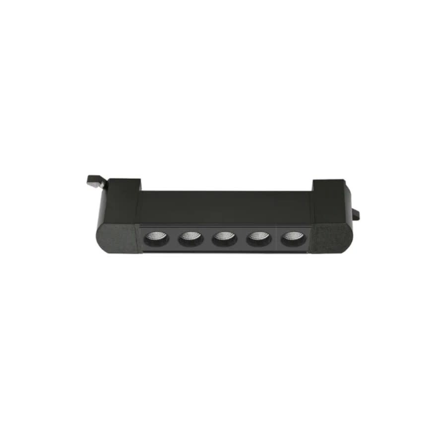 Foco Riel Monofásico Negro 10W 4000K Luz Neutra 220V 24° Móvil2