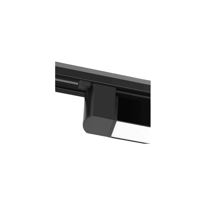 Foco Riel Monofásico Negro 30W 4000K Luz Neutra 220V Empavonado Móvil3