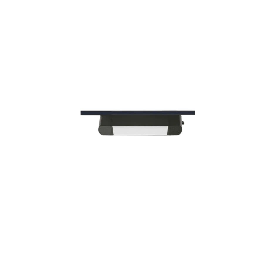 Foco Riel Monofásico Negro 10W 4000K Luz Neutra 220V Empavonado Móvil1