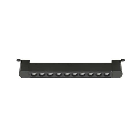 Foco Riel Monofásico Negro 20W 3000K Luz Cálida 220V 24° Móvil2