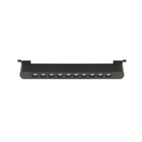 Foco Riel Monofásico Negro 30W 3000K Luz Cálida 220V 24° Móvil2