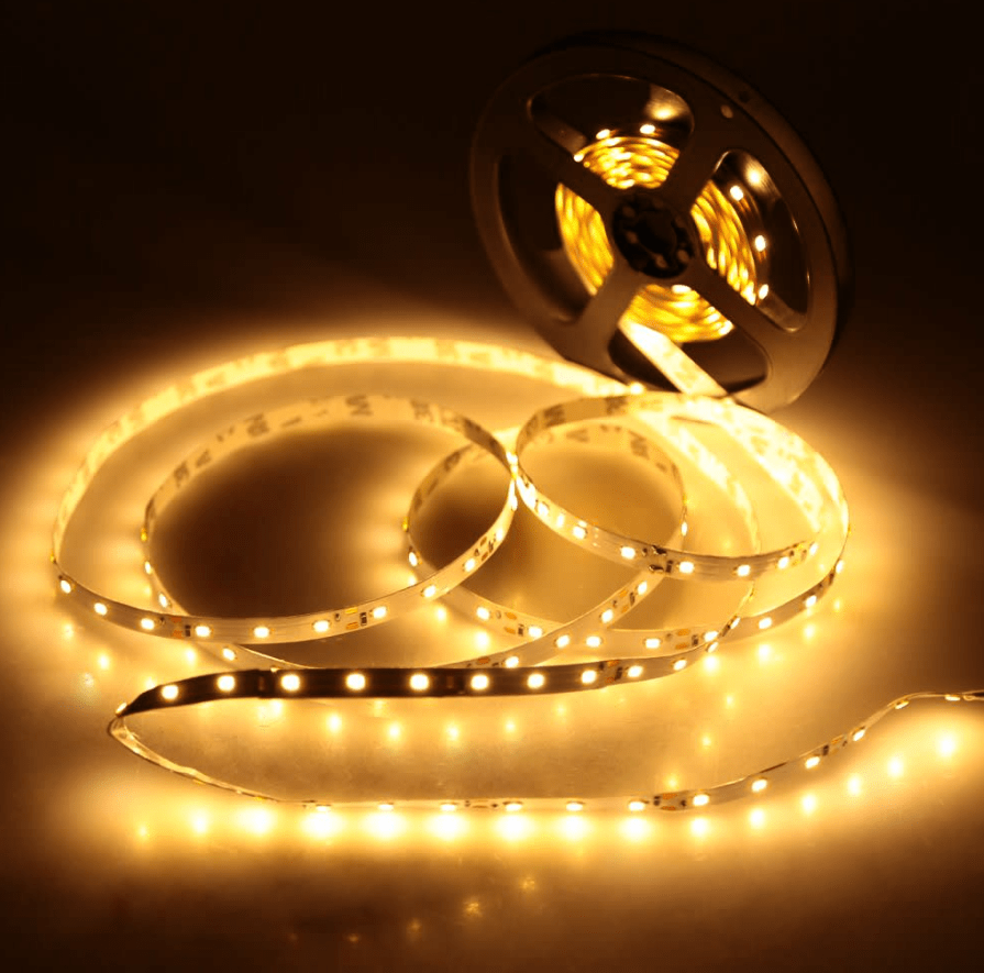 Cinta Led 12V 3535 7W/m IP20 60Led/m 3000K Luz Cálida 5mt (vm)2