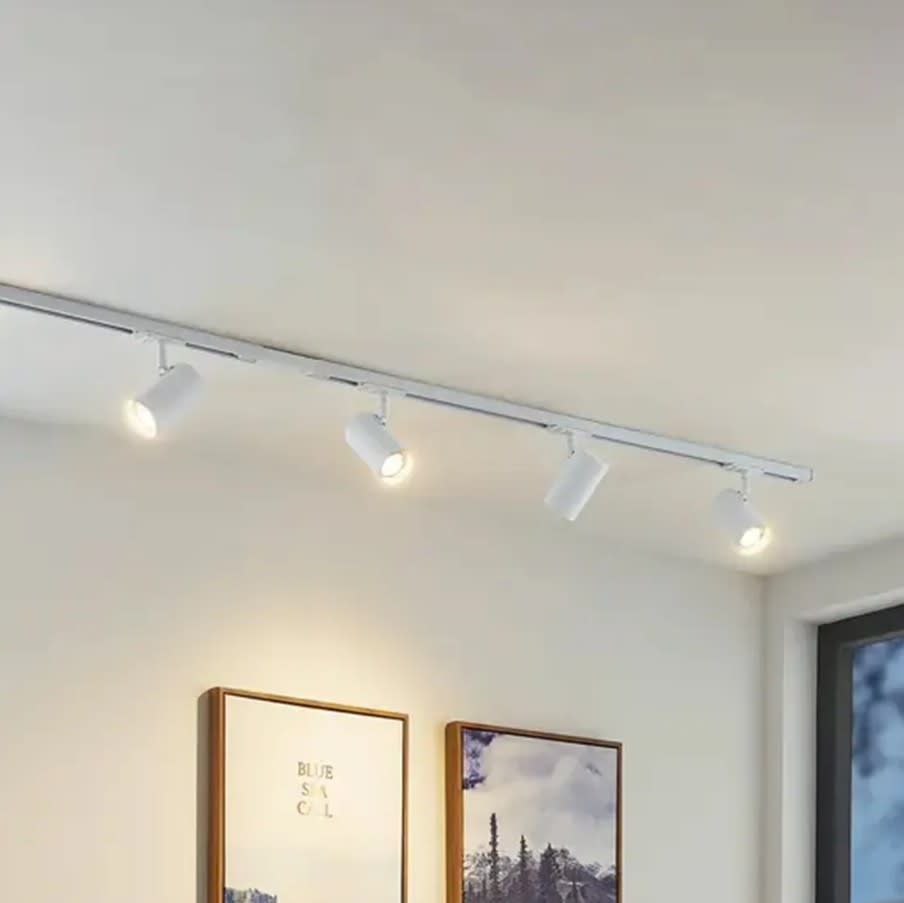 Riel Energizado Monofásico 220V 2 Metros Blanco Profesional5